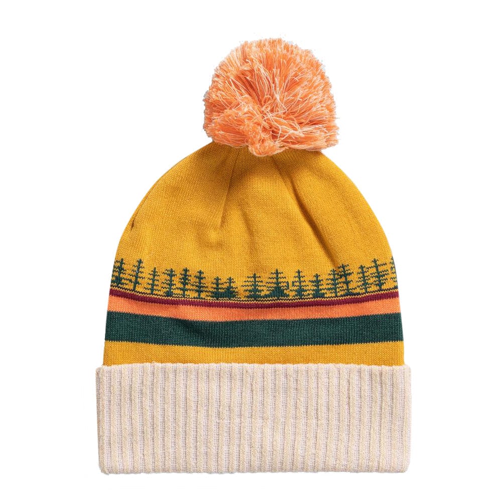 United by Blue Sunrise Mountain Pom Beanie Marigold United by Blue