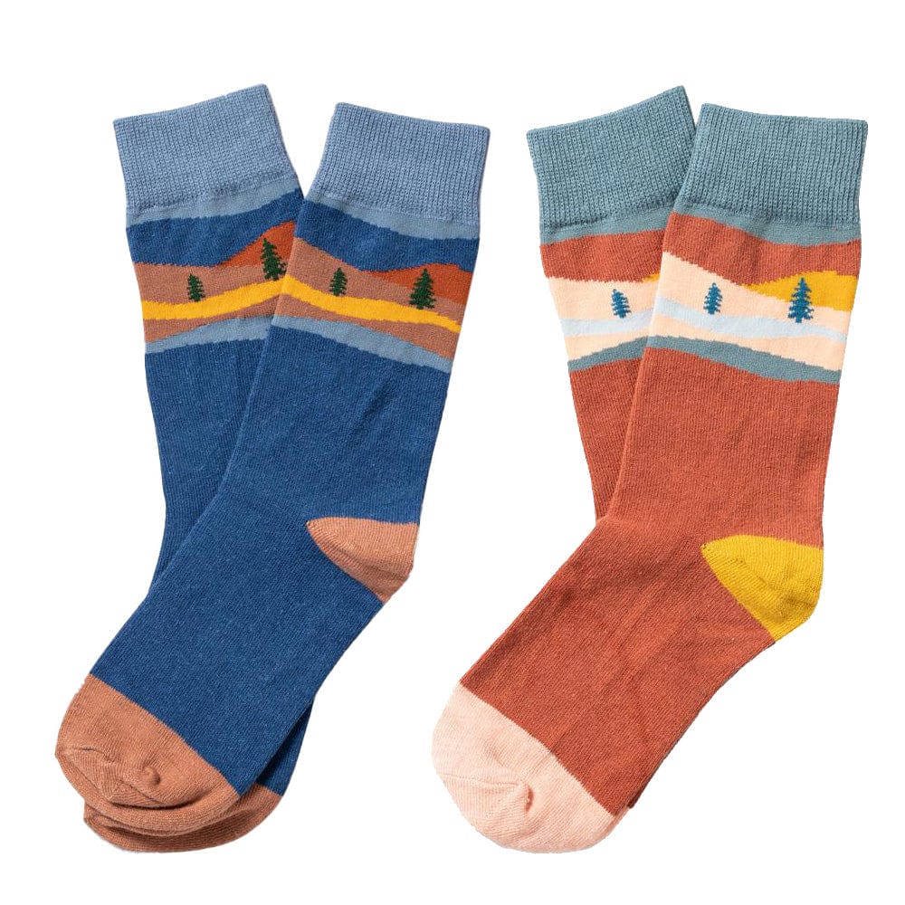 United by Blue Softhemp 2 Pack Socks Night Mountain / Navy United by Blue