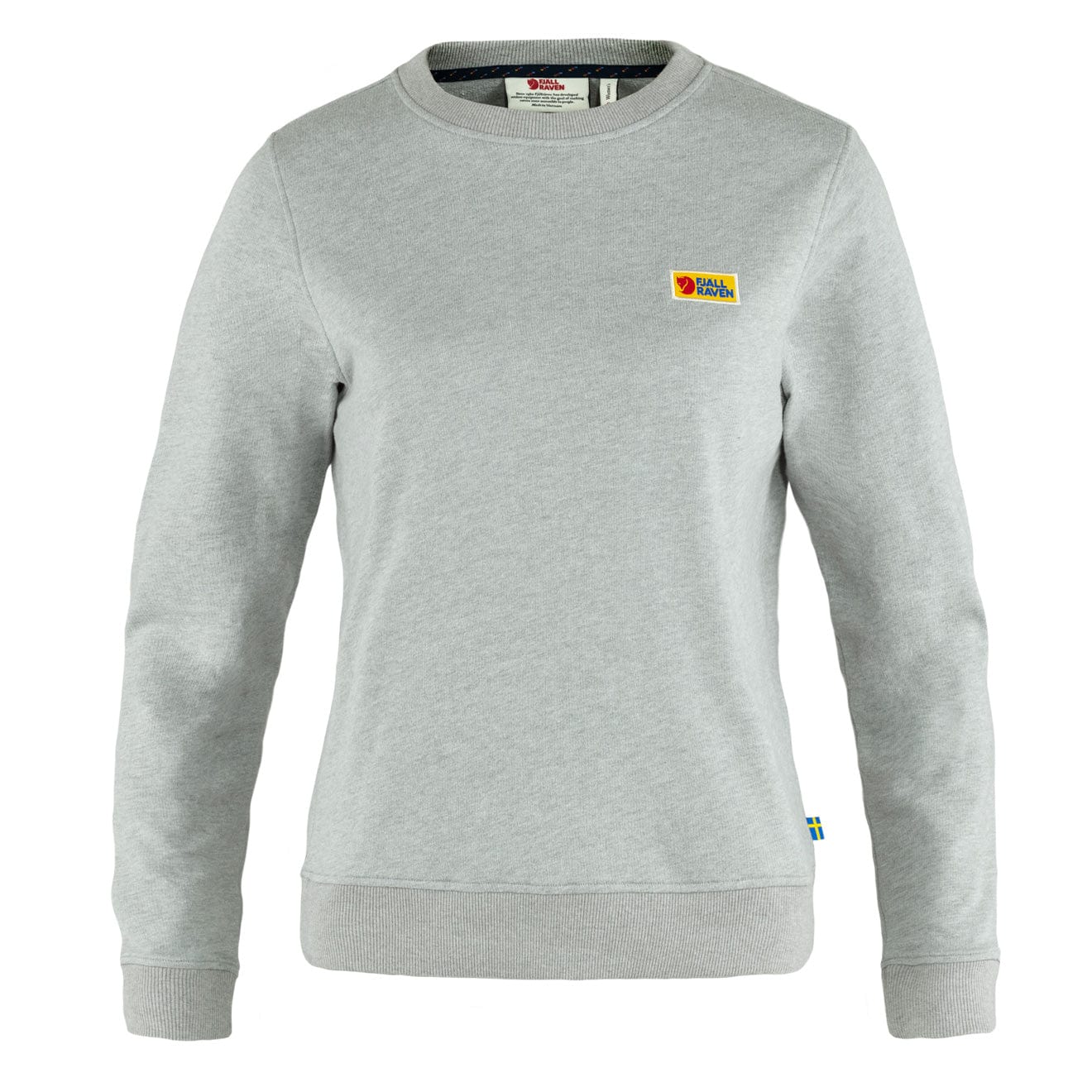 Fjallraven Womens Vardag Sweater Grey Melange Fjallraven