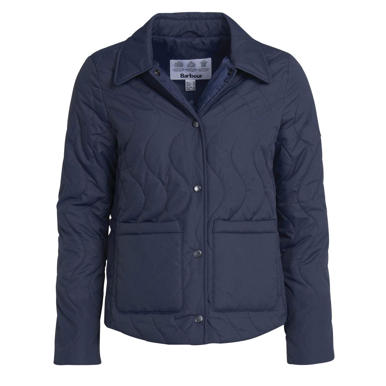 Barbour Womens Barmouth Quilted Jacket Summer Navy Barbour