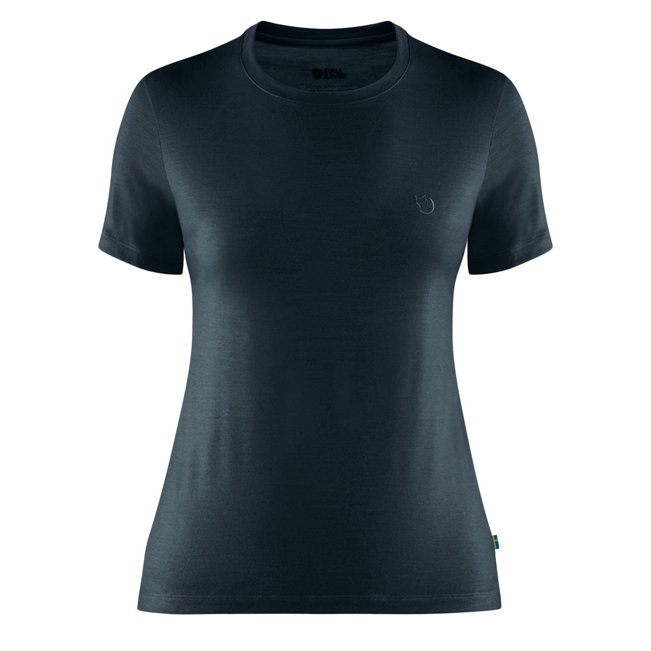 Fjallraven Womens Abisko Wool SS T-Shirt Dark Navy Fjallraven