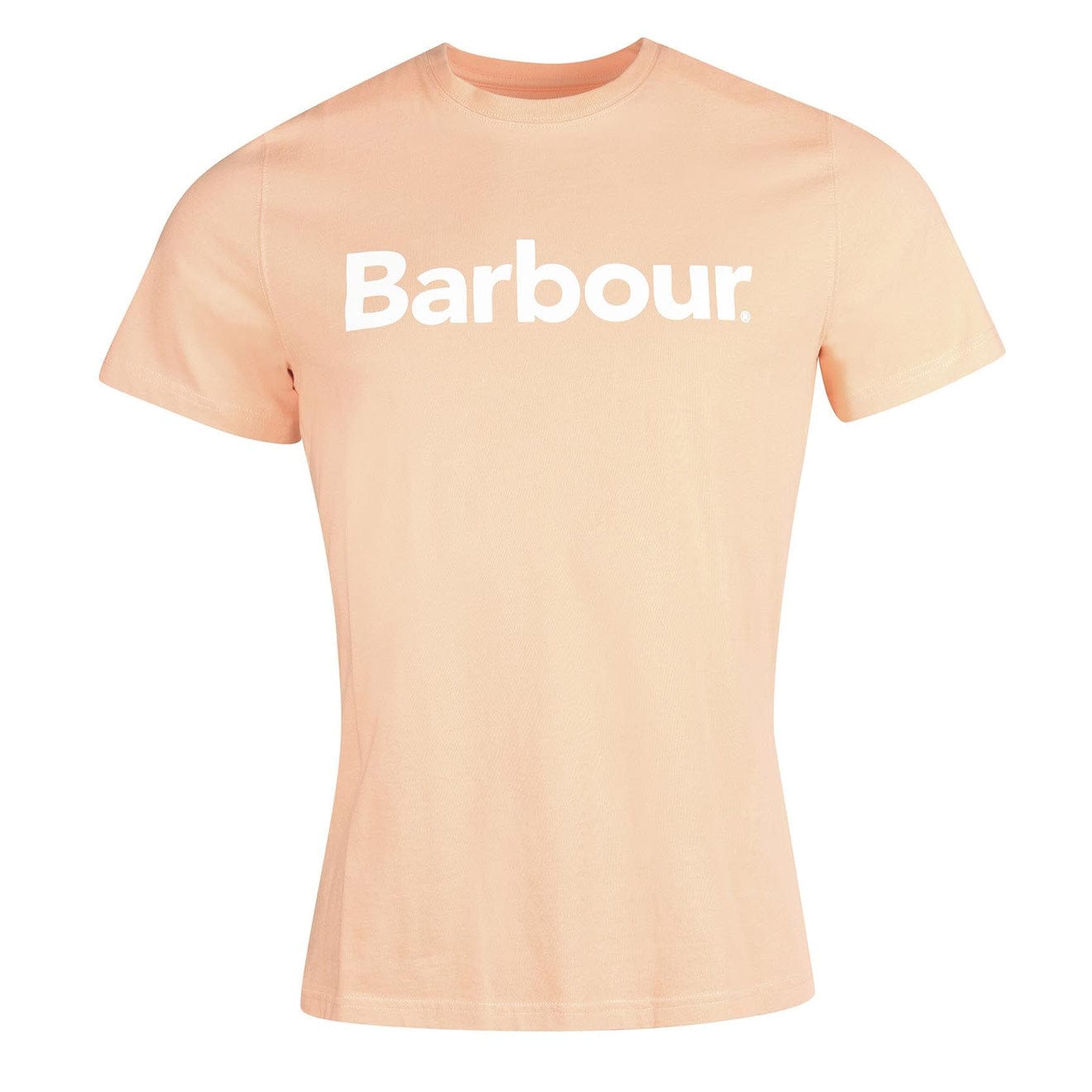 Barbour Logo T-Shirt Coral Sands Barbour