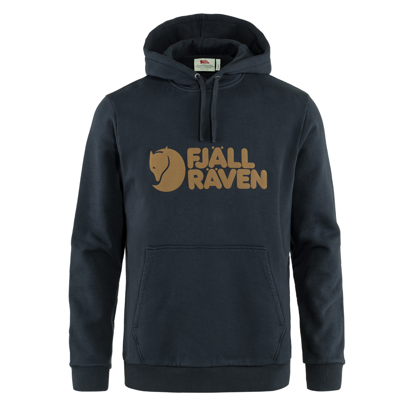 Fjallraven Logo Hoodie Dark Navy Fjallraven