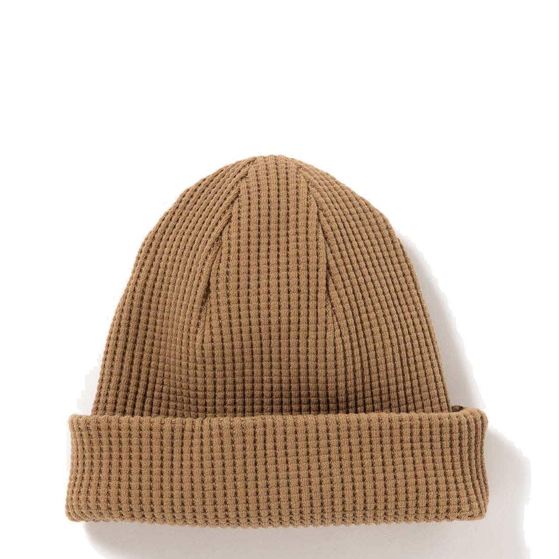 Jackman Waffle Knit Cap Amber Beige Jackman