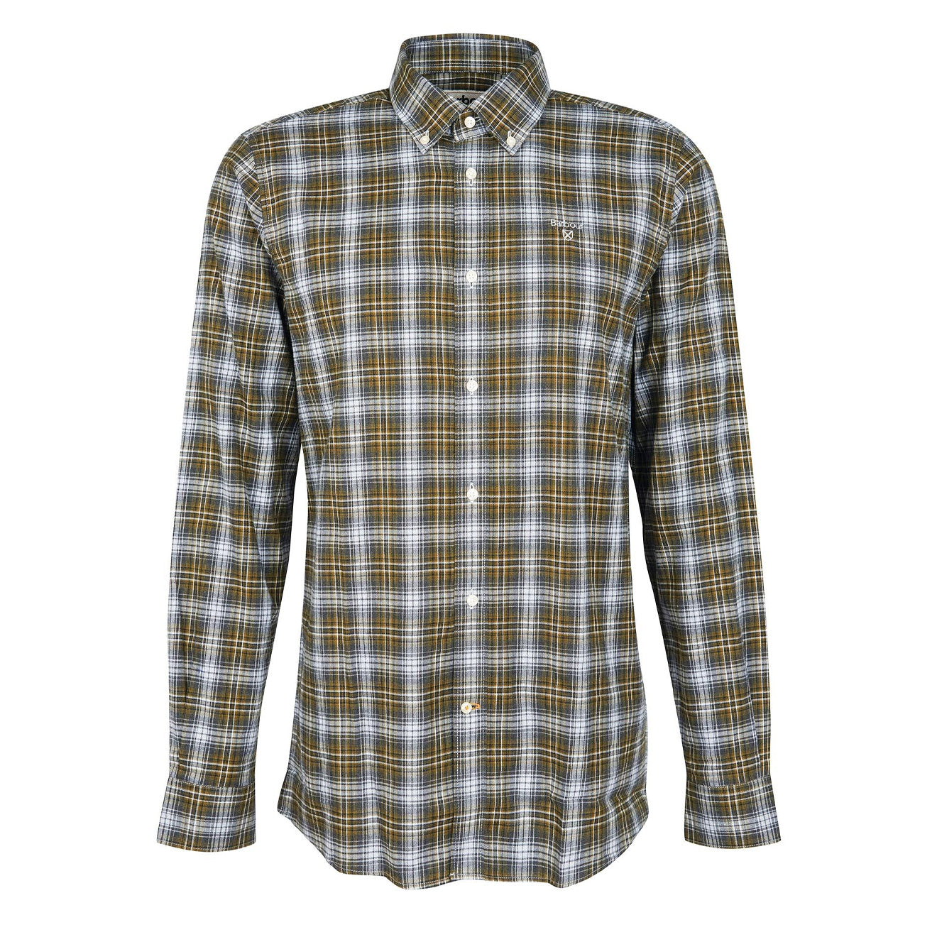 Barbour Portland Tailored Fit Shirt Moss Barbour