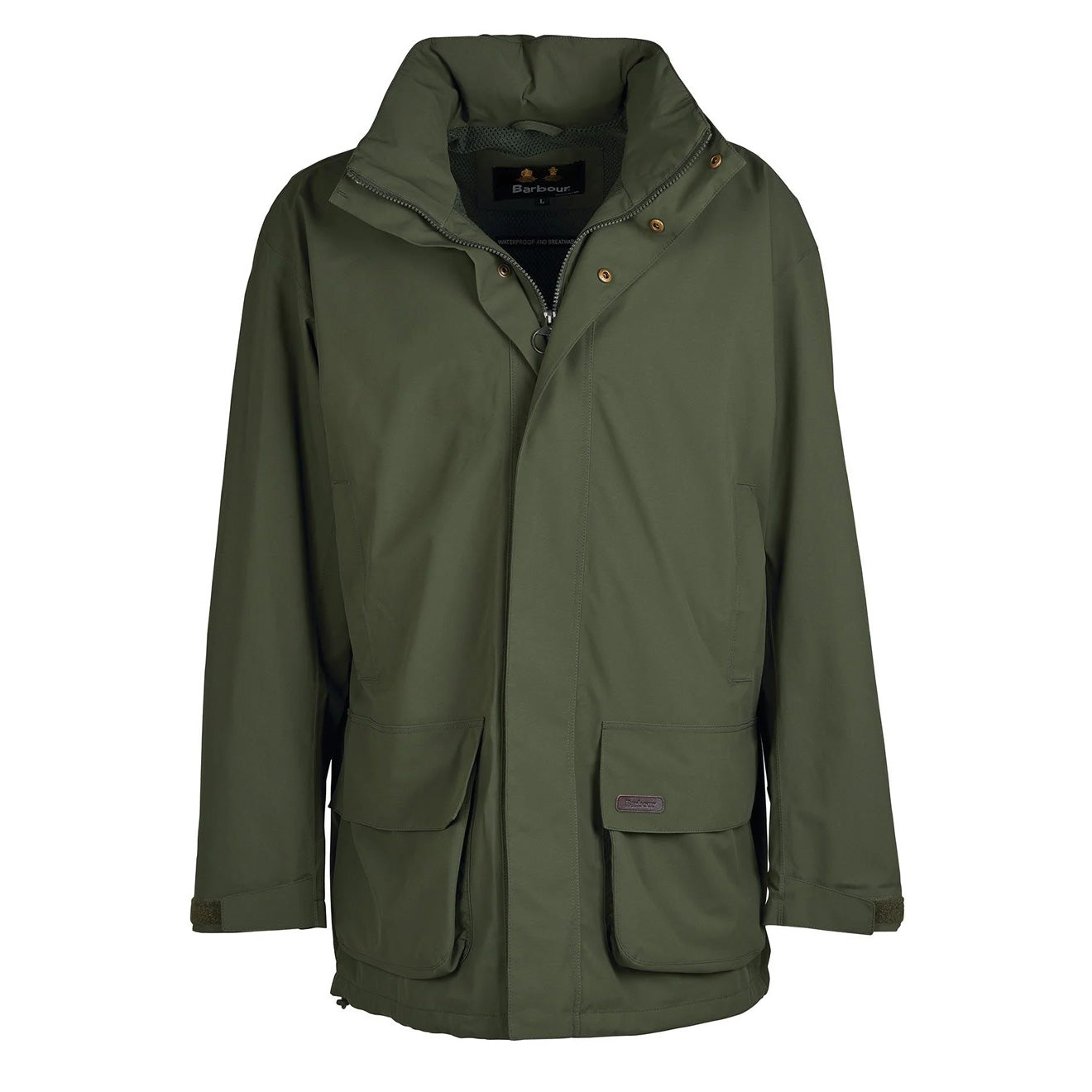 Barbour Swinton Waterproof Jacket Olive Barbour