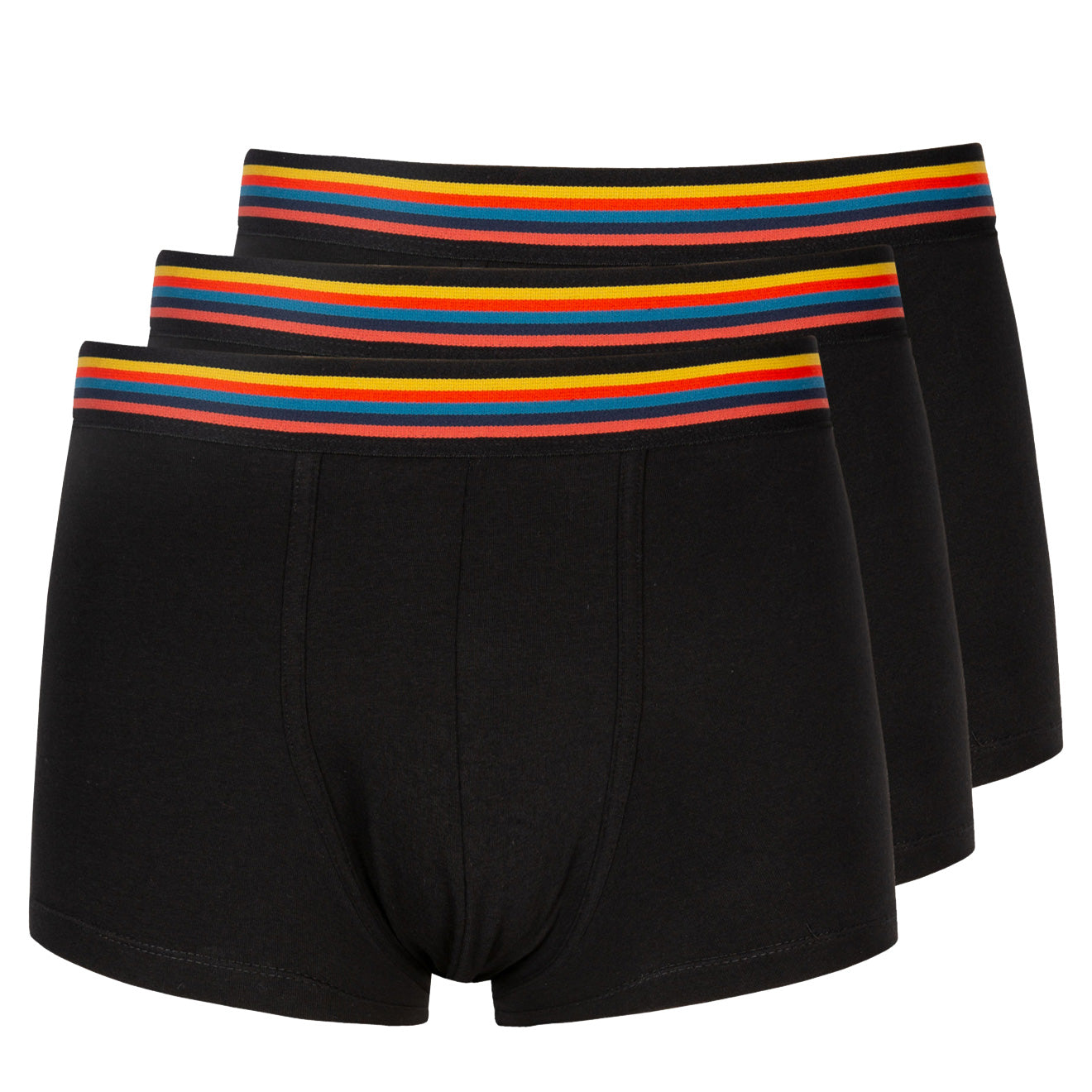 Paul Smith Artist Stripe Boxer Briefs 3 Pack Black Paul Smith