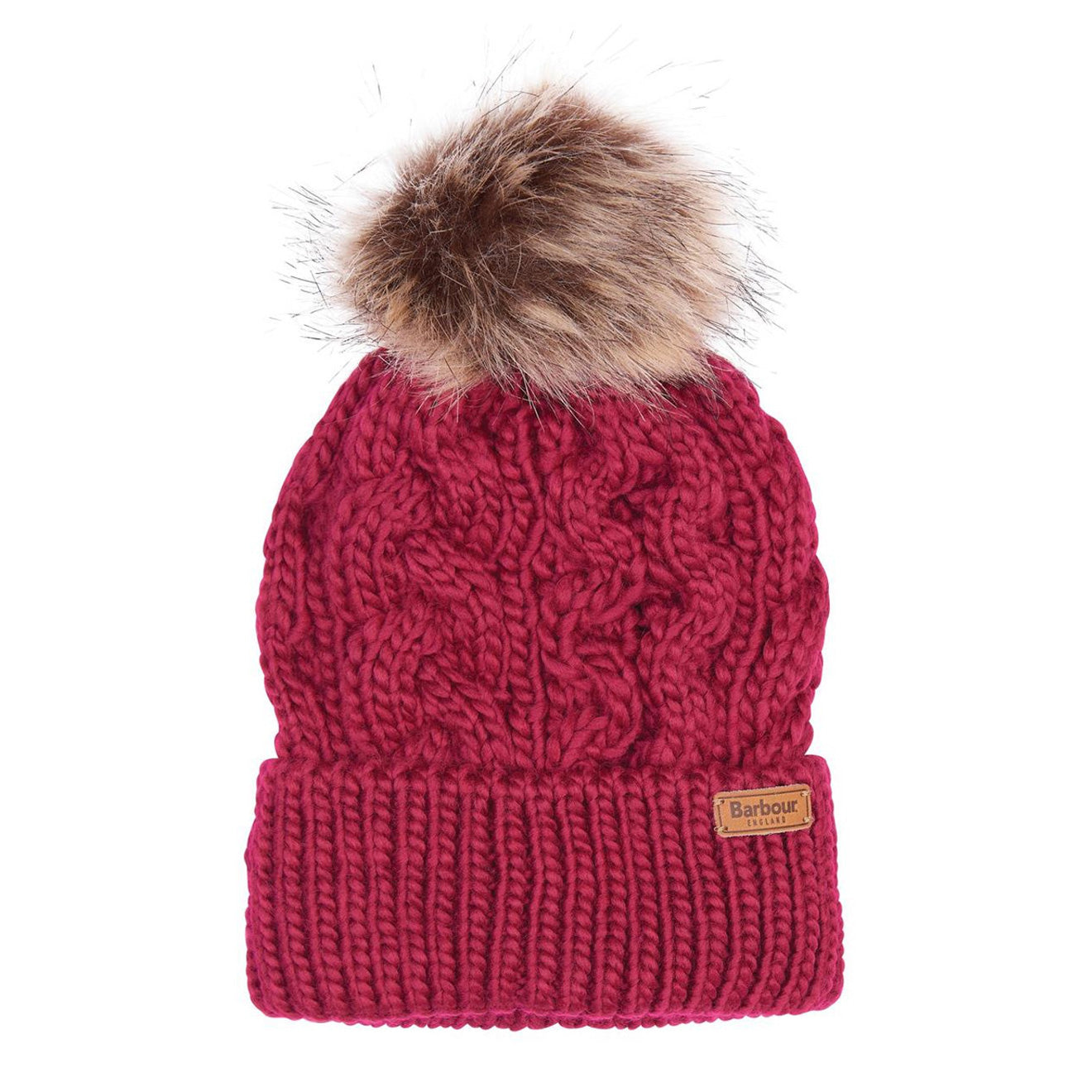 Barbour Penshaw Beanie Maiden Pink Barbour