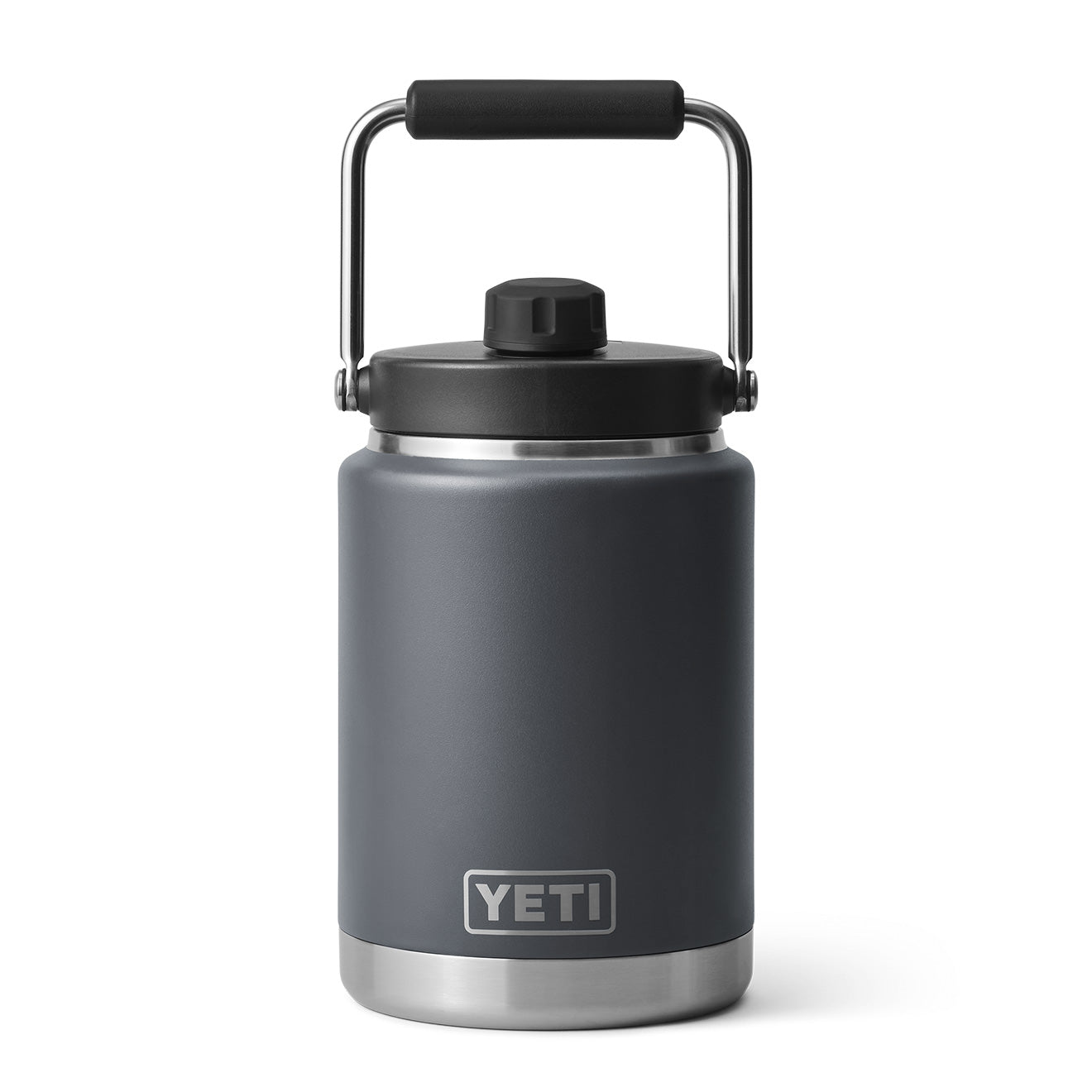 YETI Rambler Half Gallon Jug Charcoal YETI