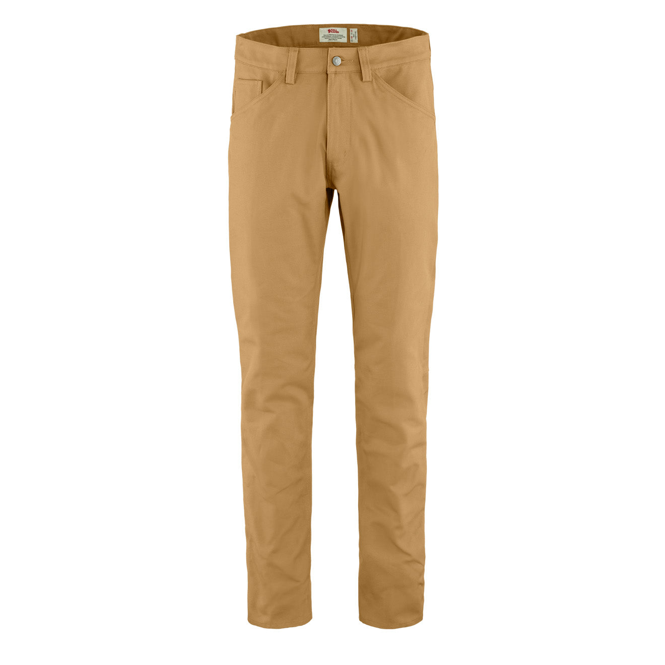 Fjallraven Greenland Canvas Jeans Long Buckwheat Brown Fjallraven