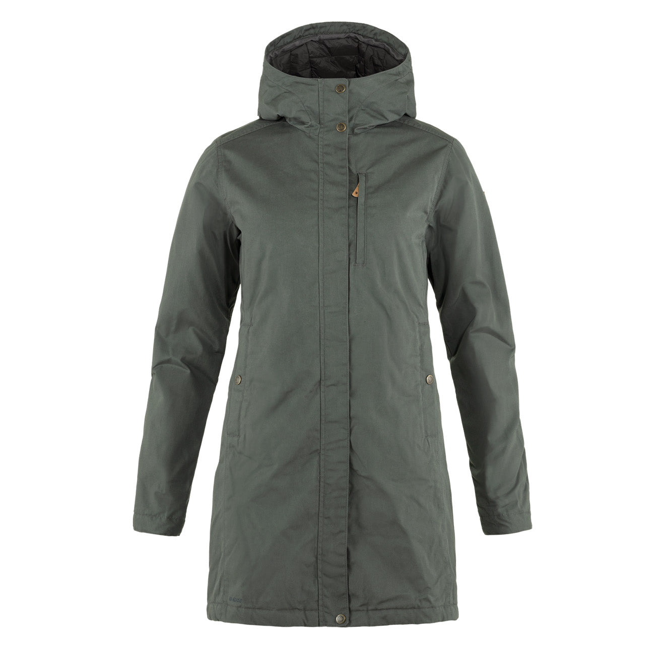 Fjallraven Womens Kiruna Padded Parka Basalt Fjallraven