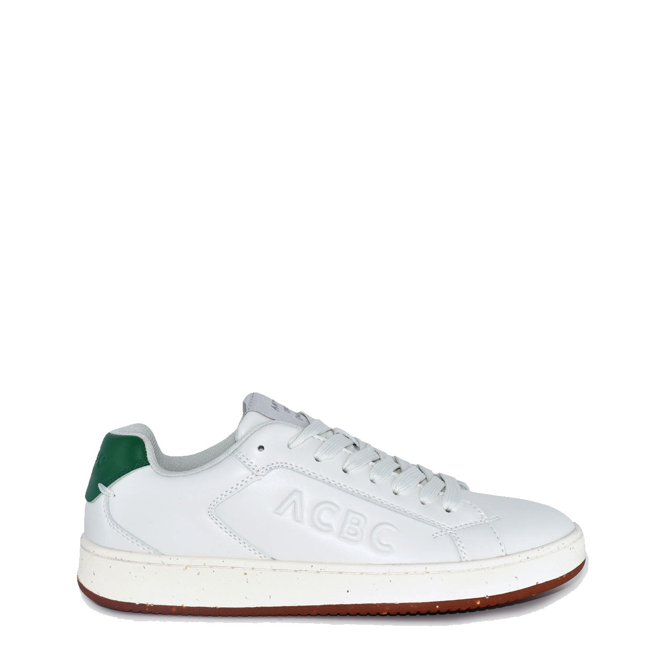 ACBC Womens Timeless Trainers White and Green ACBC