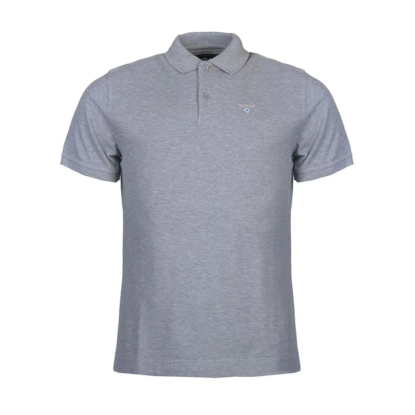 Barbour Sports Polo Grey Marl Barbour