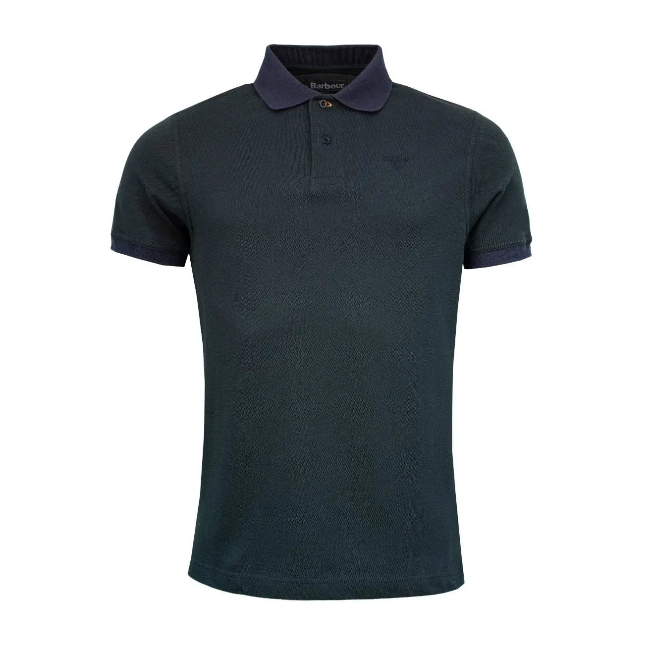 Barbour Sports Polo Mix Dark Seaweed Barbour