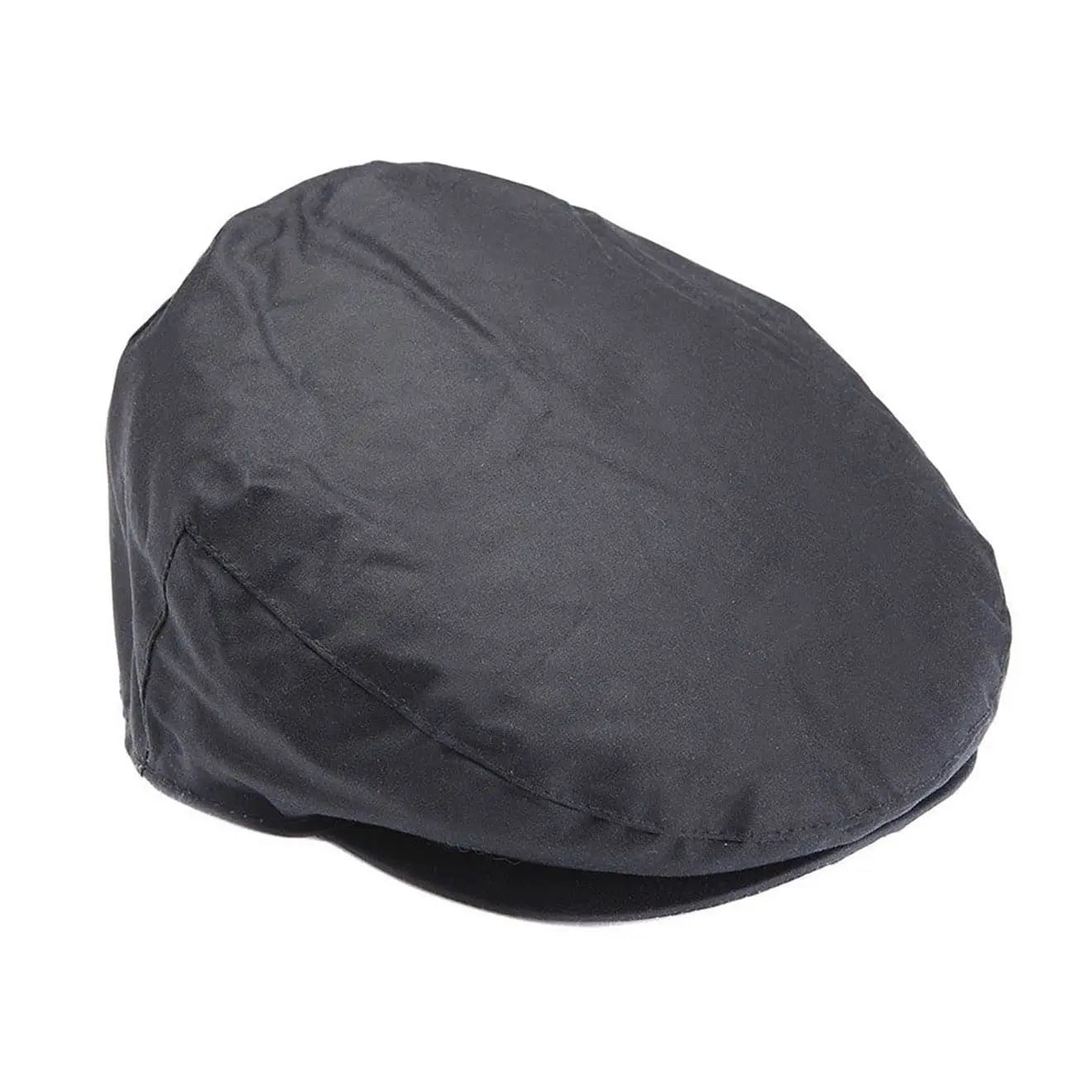 Barbour Wax Flat Cap Navy Barbour