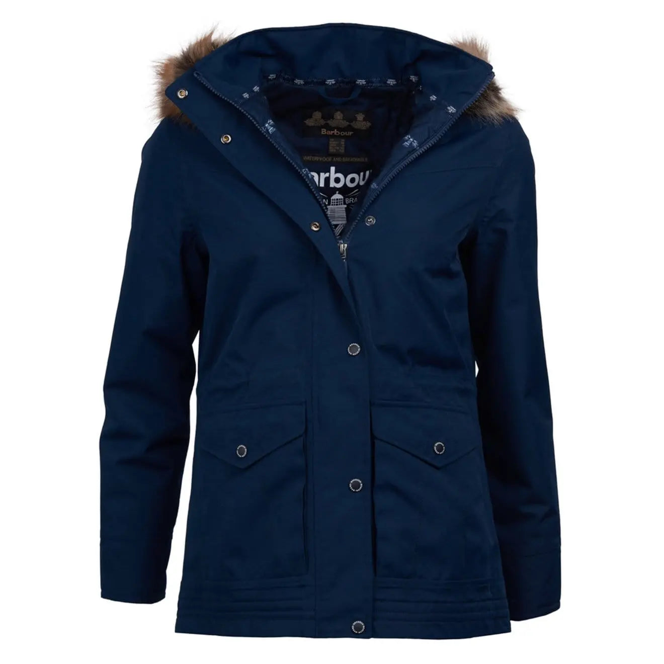 Barbour Womens Abalone Jacket Navy / Navy Barbour