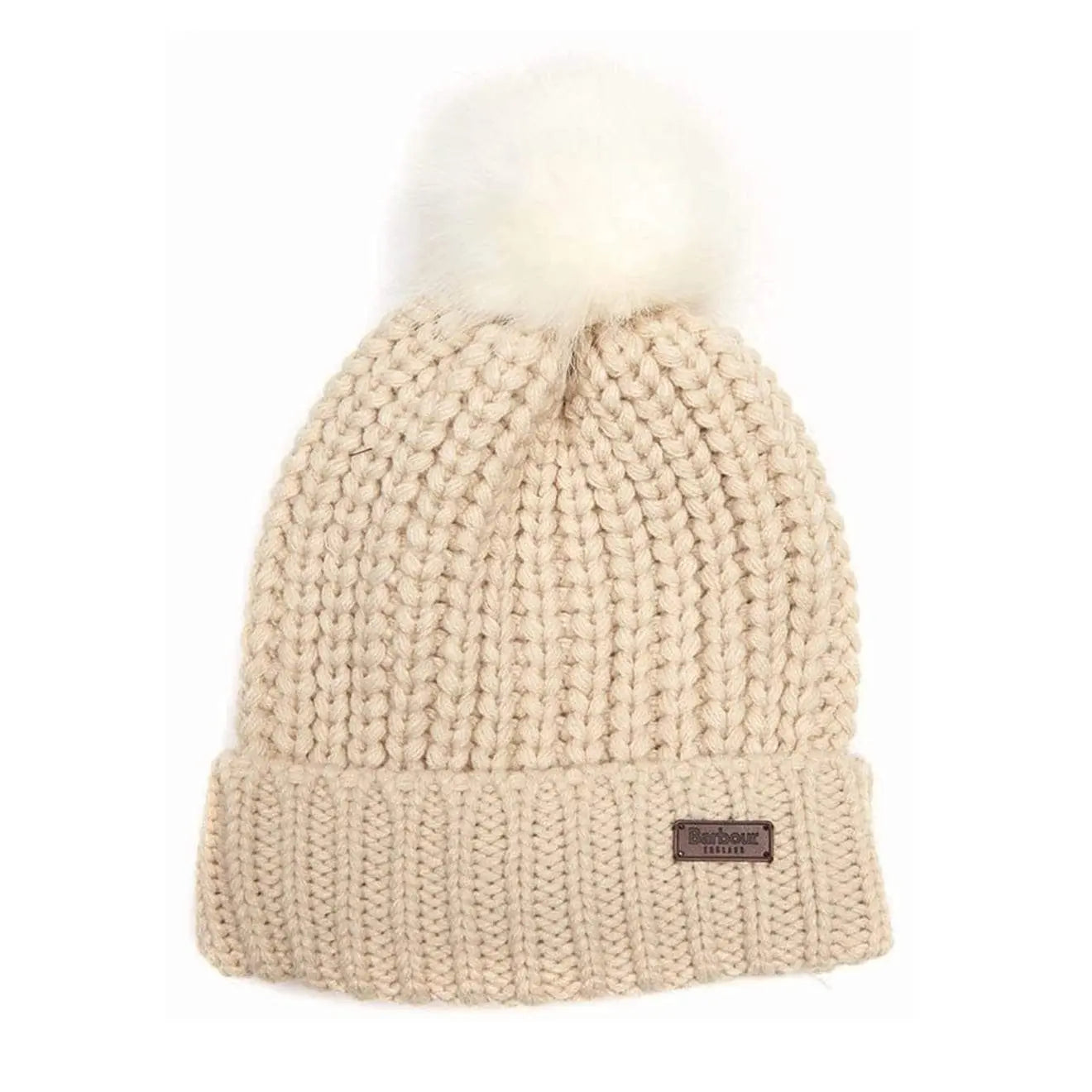 Barbour Womens Saltburn Beanie Pearl Barbour