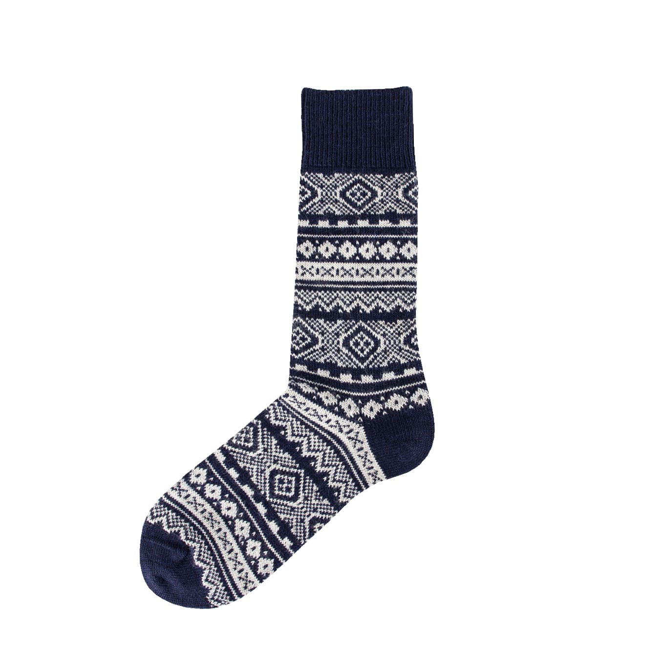 Barbour Fairisle Sock Navy Barbour