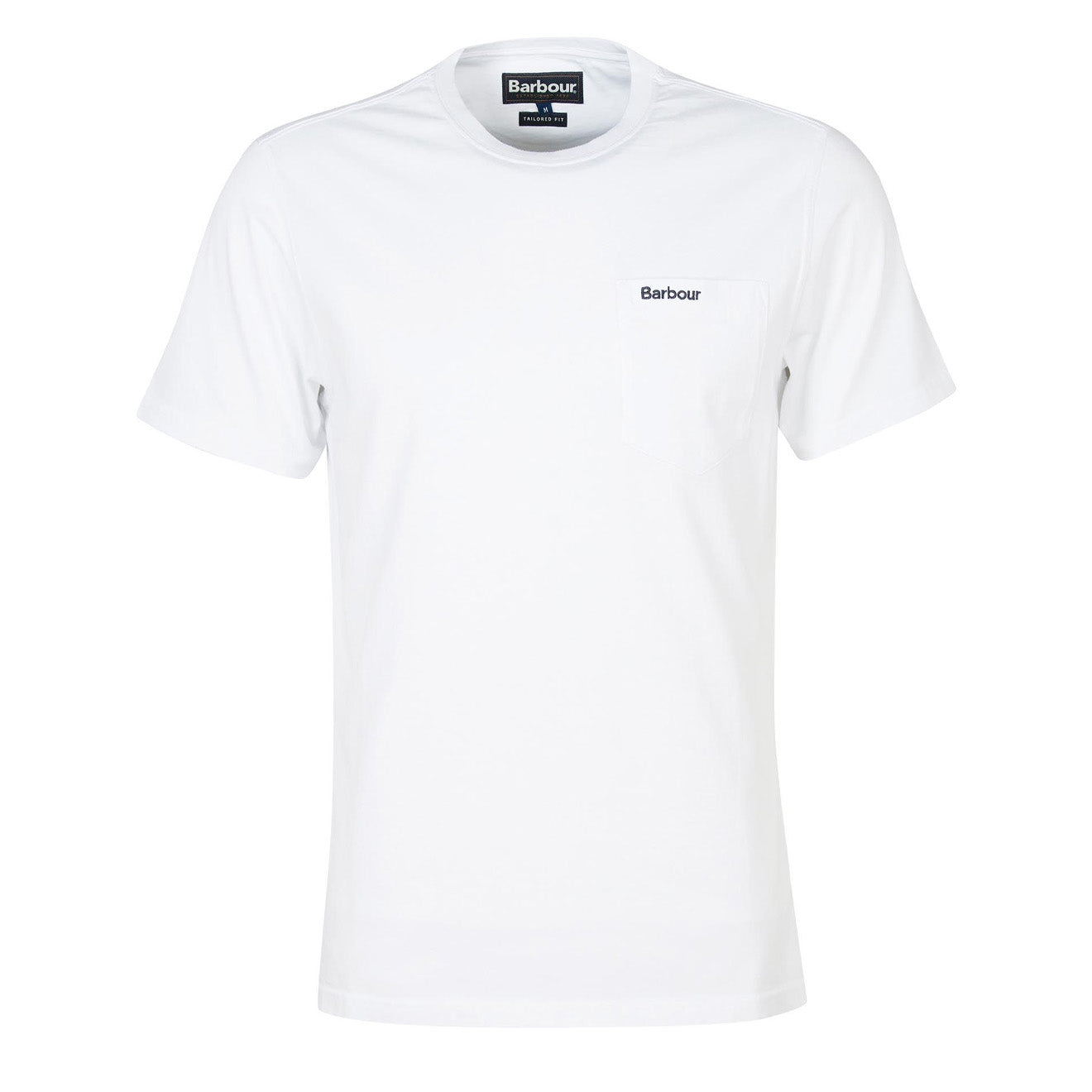 Barbour Langdon Pocket T-Shirt Classic White Barbour