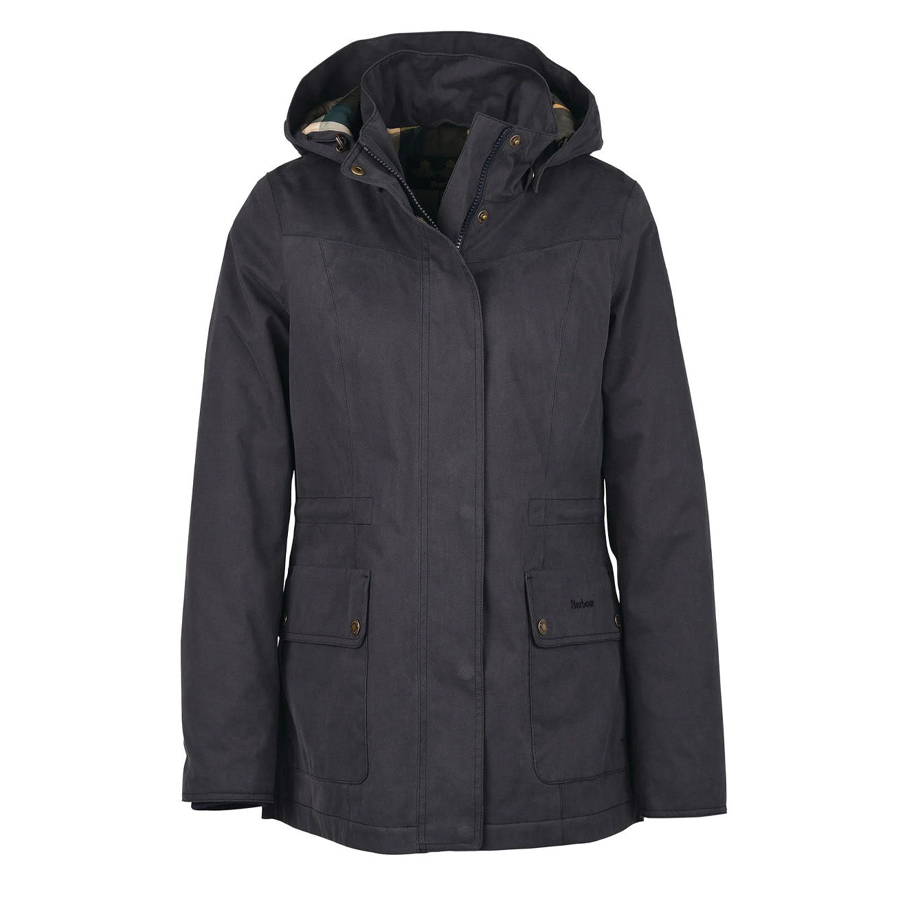 Barbour Womens Buttercup Waterproof Jacket Dark Navy / Classic Barbour