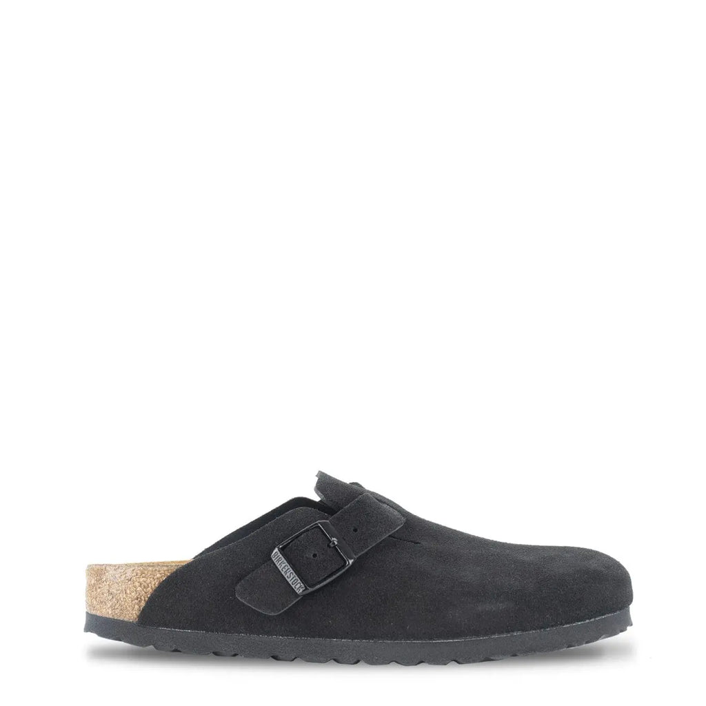 Birkenstock Womens Boston SFB VL Narrow Sandal Black