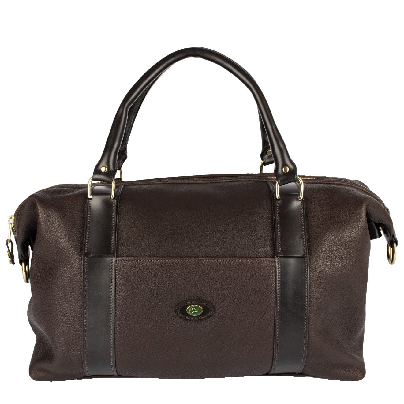 Brady Captains Leather Holdall Brown Brady