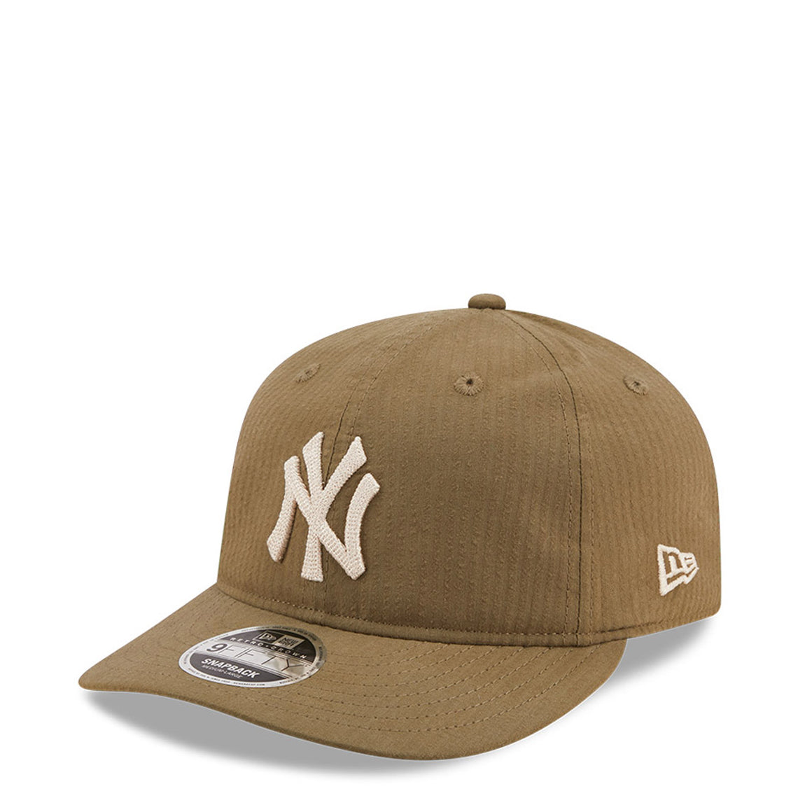 New Era Seersucker 9Fifty Cap Olive New Era