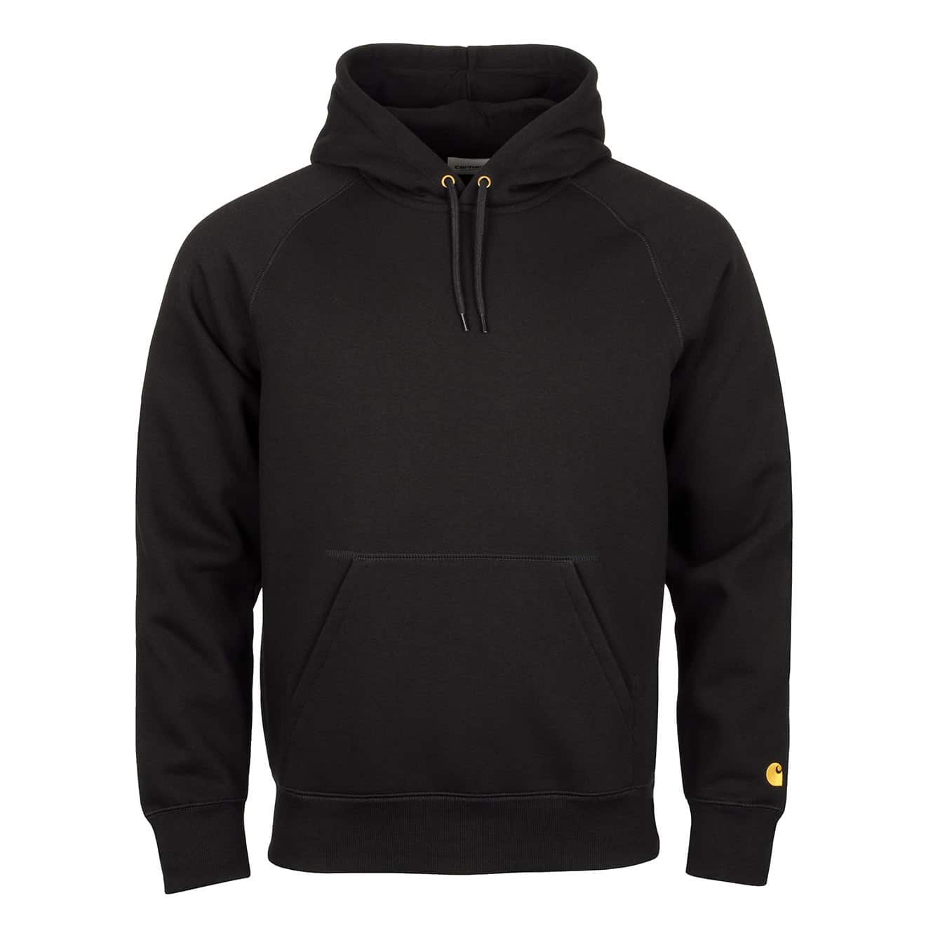 Carhartt WIP Chase Hooded Sweat Black / Gold Carhartt WIP