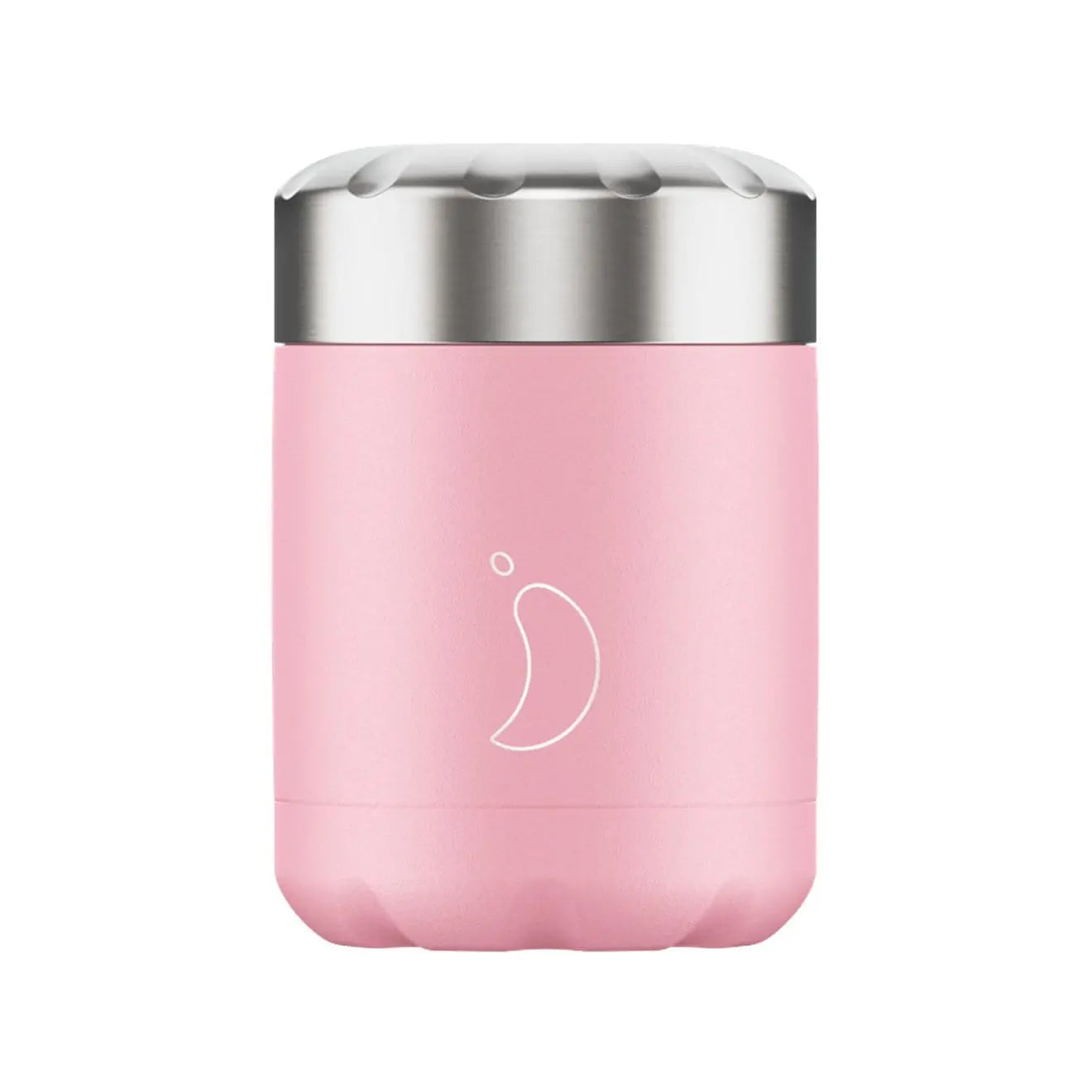 Chillys 300ml Food Pot Pastel Pink Chillys Bottles