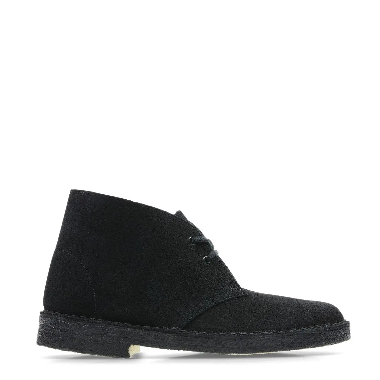 Clarks Originals Womens Desert Boot Black Suede Clarks Originals