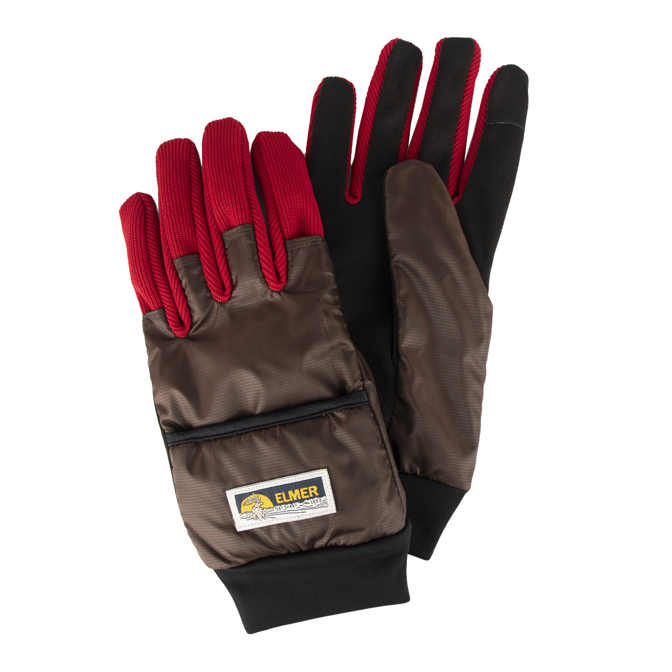 Elmer Gloves Hooded Windstopper Glove C. Brown Elmer Gloves