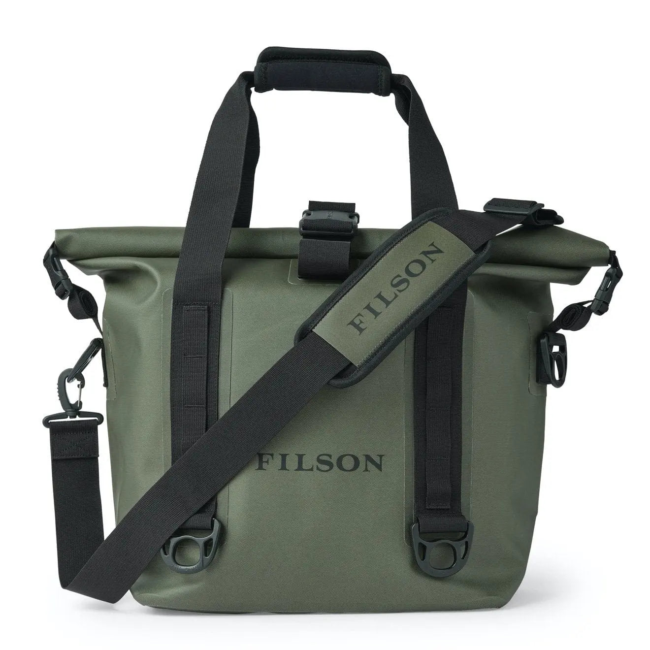 Filson Dry Roll-Top Tote Bag Green Filson