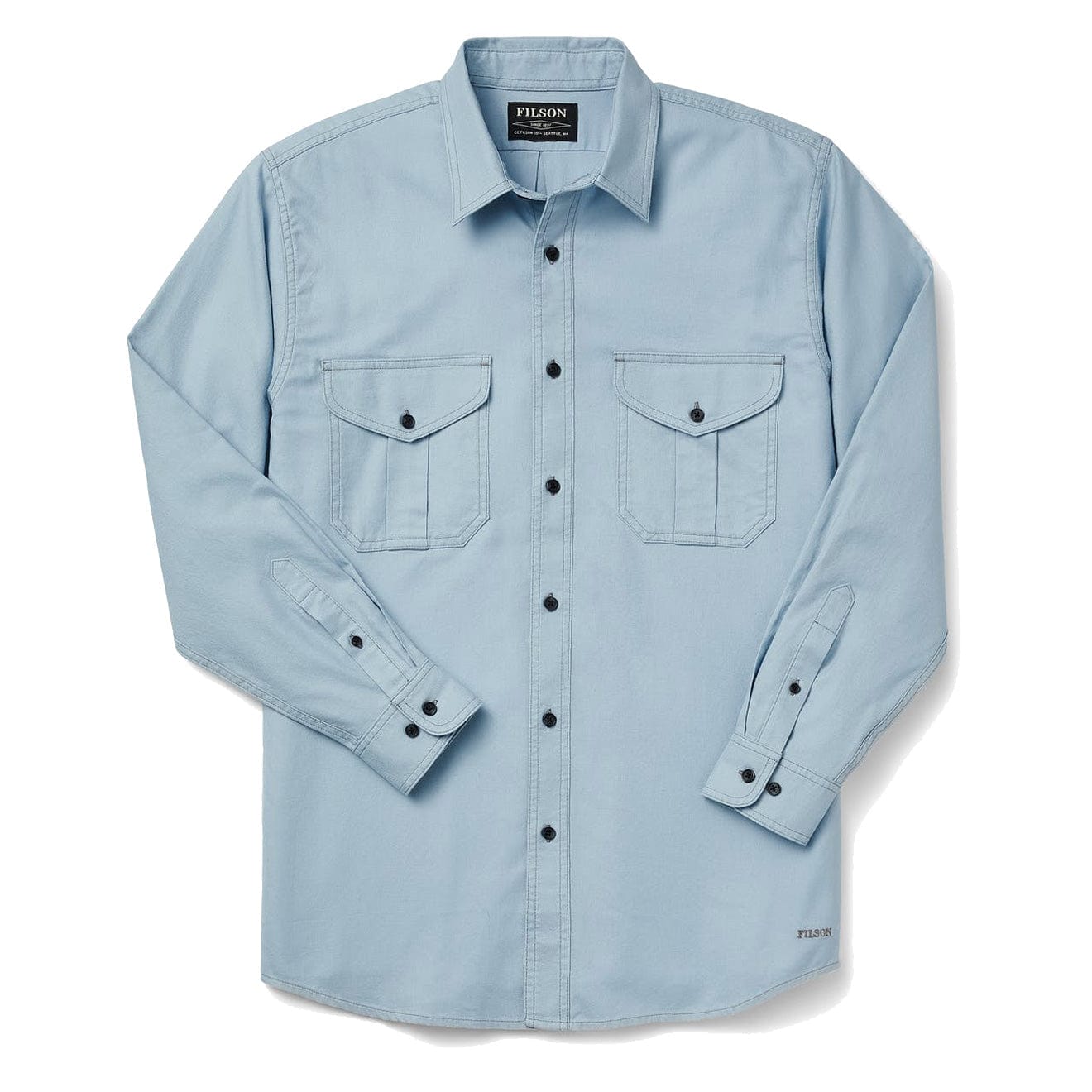 Filson Lightweight Alaskan Guide Shirt Dusk Sky Filson