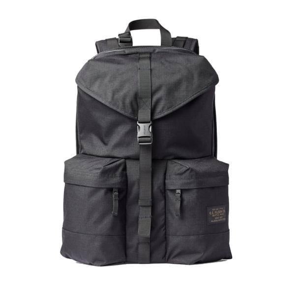 Filson Ripstop Nylon Backpack Black Filson