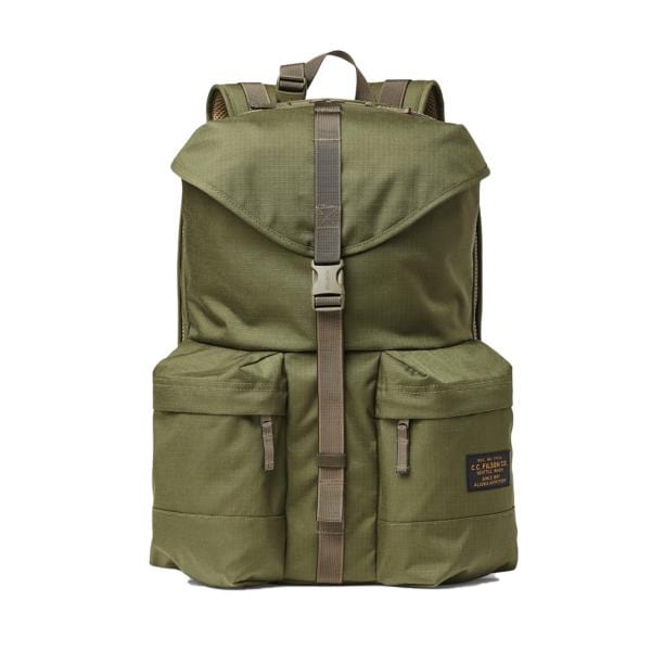 Filson Ripstop Nylon Backpack Surplus Green Filson