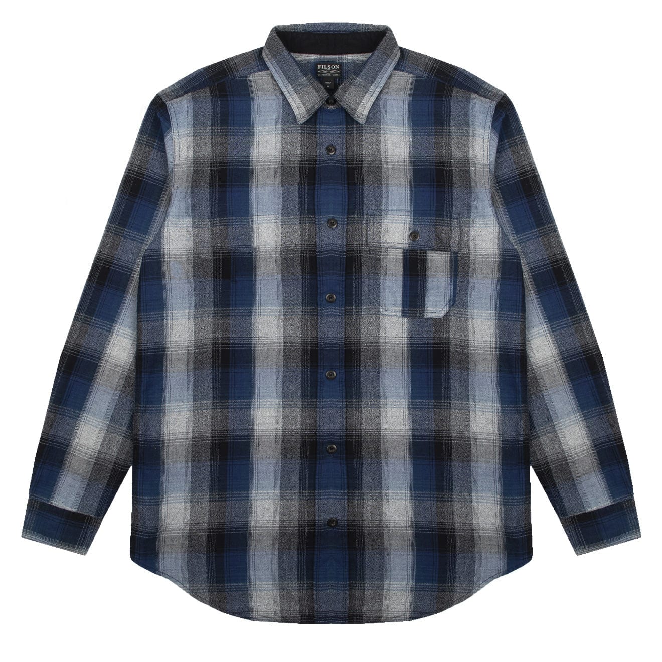 Filson Rustic Oxford Shirt Indigo / Black / Charcoal Filson