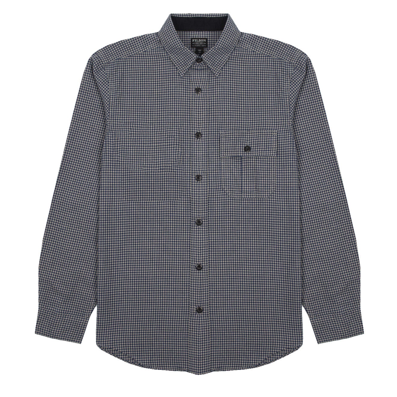 Filson Rustic Oxford Shirt Indigo / Khaki / Chalk Filson