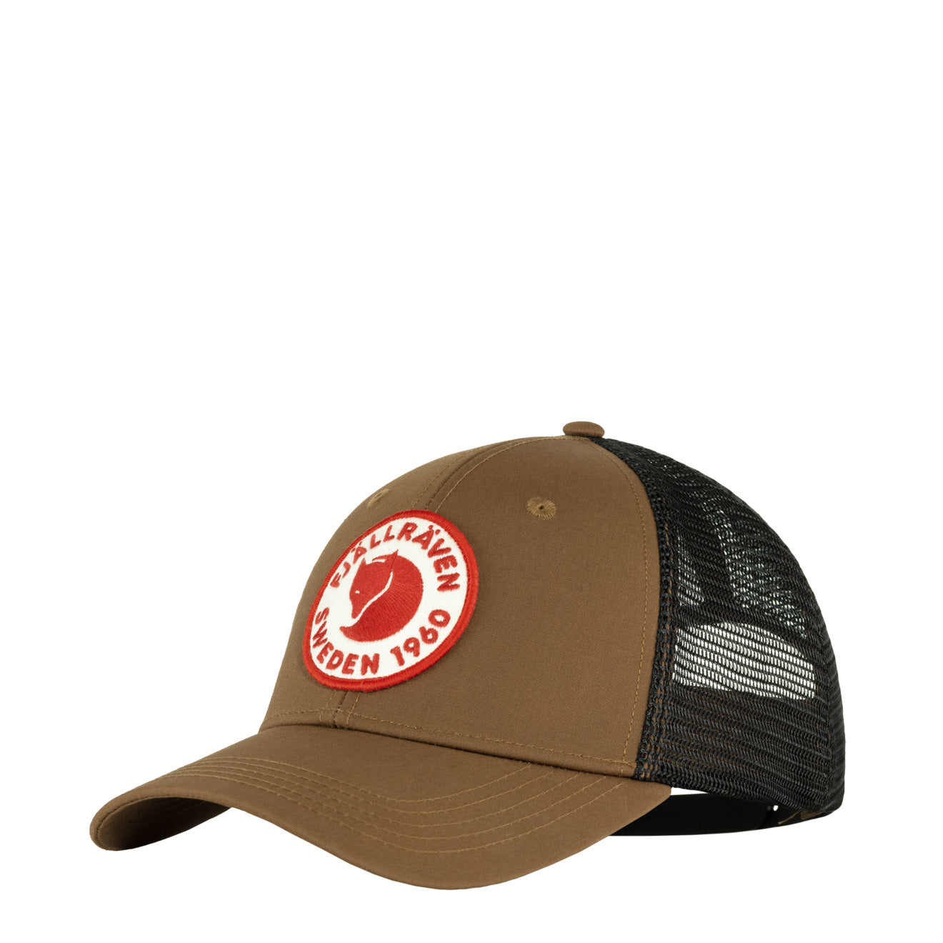 Fjallraven 1960 Logo Langtradarkeps Cap Timber Brown Fjallraven