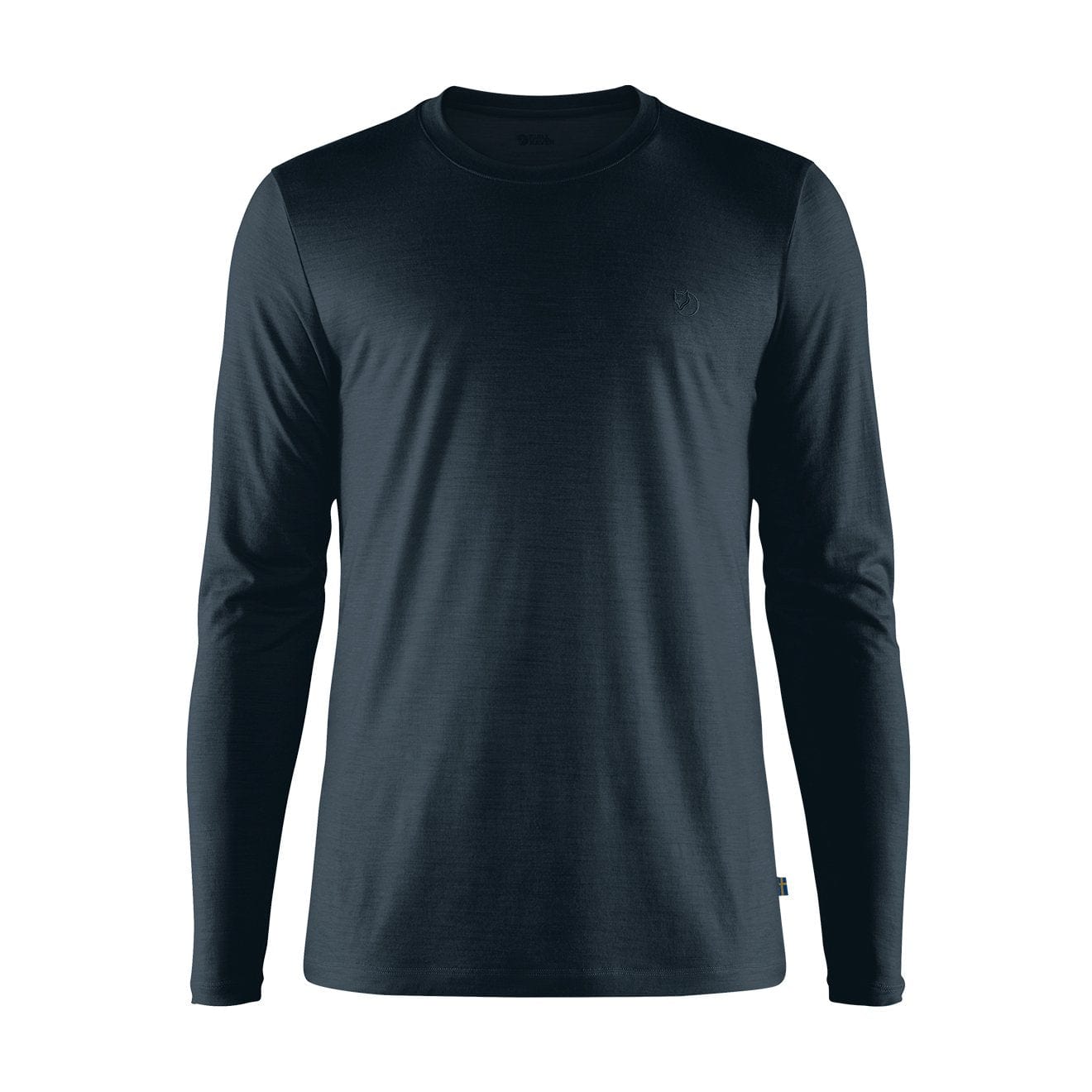 Fjallraven Abisko Wool LS T-Shirt Dark Navy Fjallraven