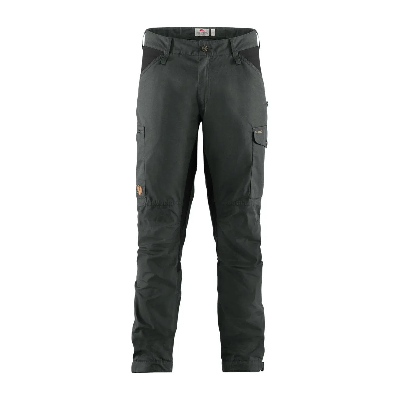 Fjallraven Kaipak Trousers Long Dark Grey-Black Fjallraven