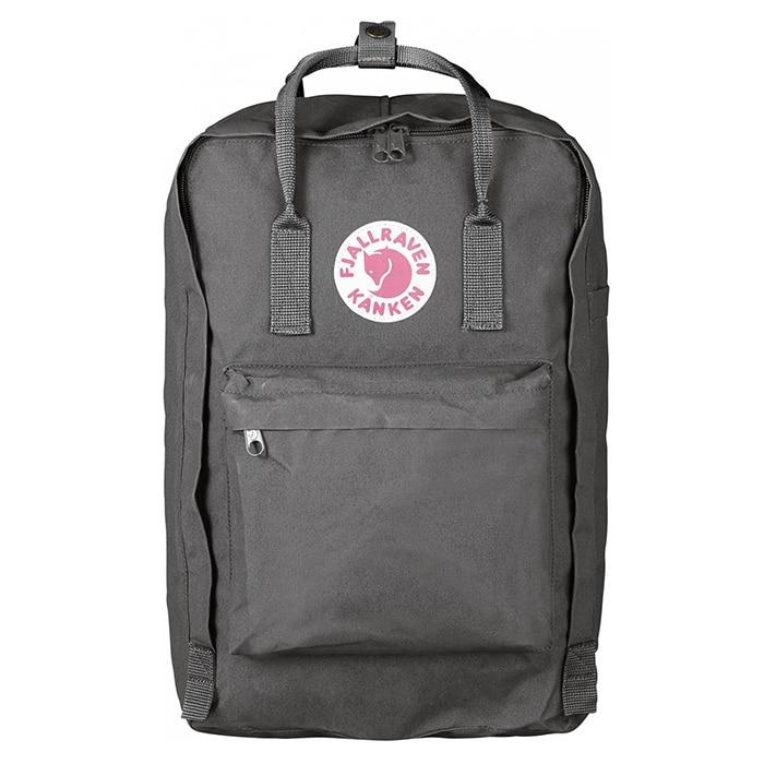 Fjallraven Kanken Laptop 17  Backpack Super Grey - Parasol Store