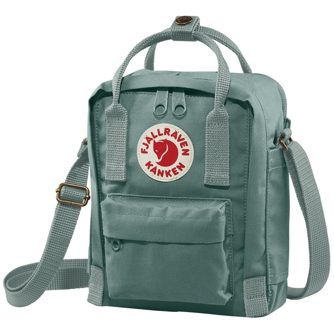 Fjallraven Kanken Sling Cross Body Bag Frost Green Fjallraven Kanken Bags