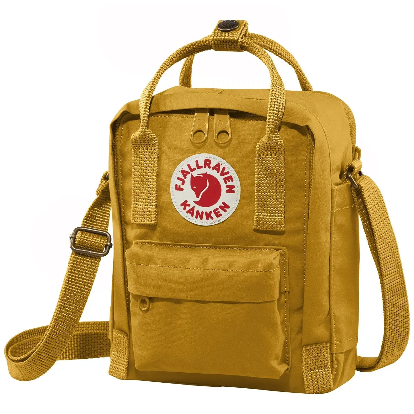 Fjallraven Kanken Sling Cross Body Bag Ochre Fjallraven Kanken Bags