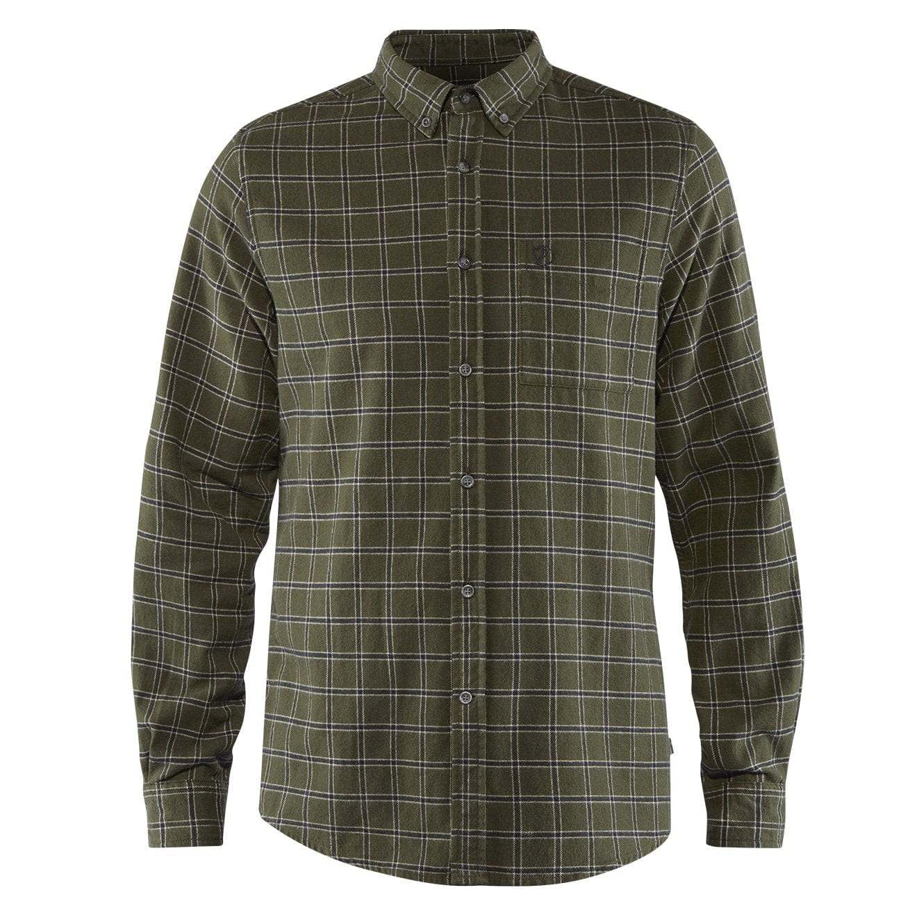 Fjallraven Ovik Flannel Shirt Deep Forest - Parasol Store