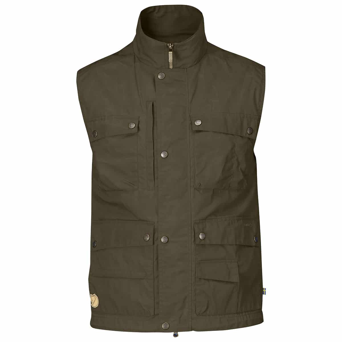 Fjallraven Reporter Lite Vest Dark Olive - Parasol Store