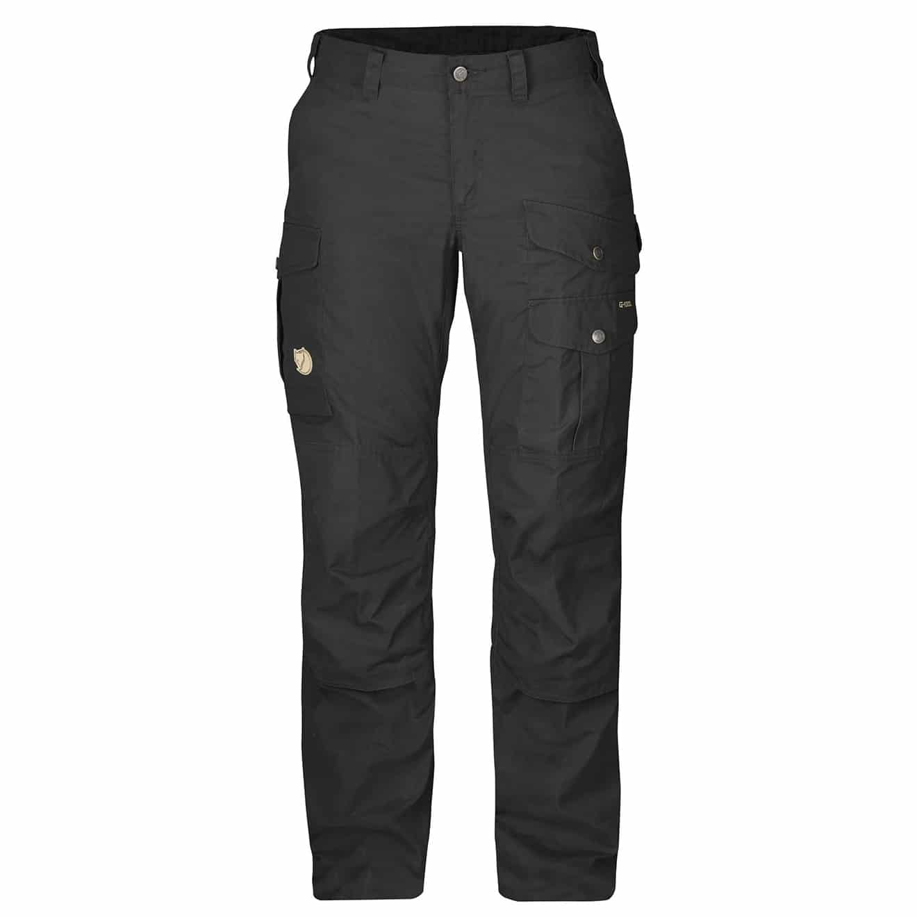 Fjallraven Womens Barents Pro Trousers Short Leg Black / Black - Parasol Store