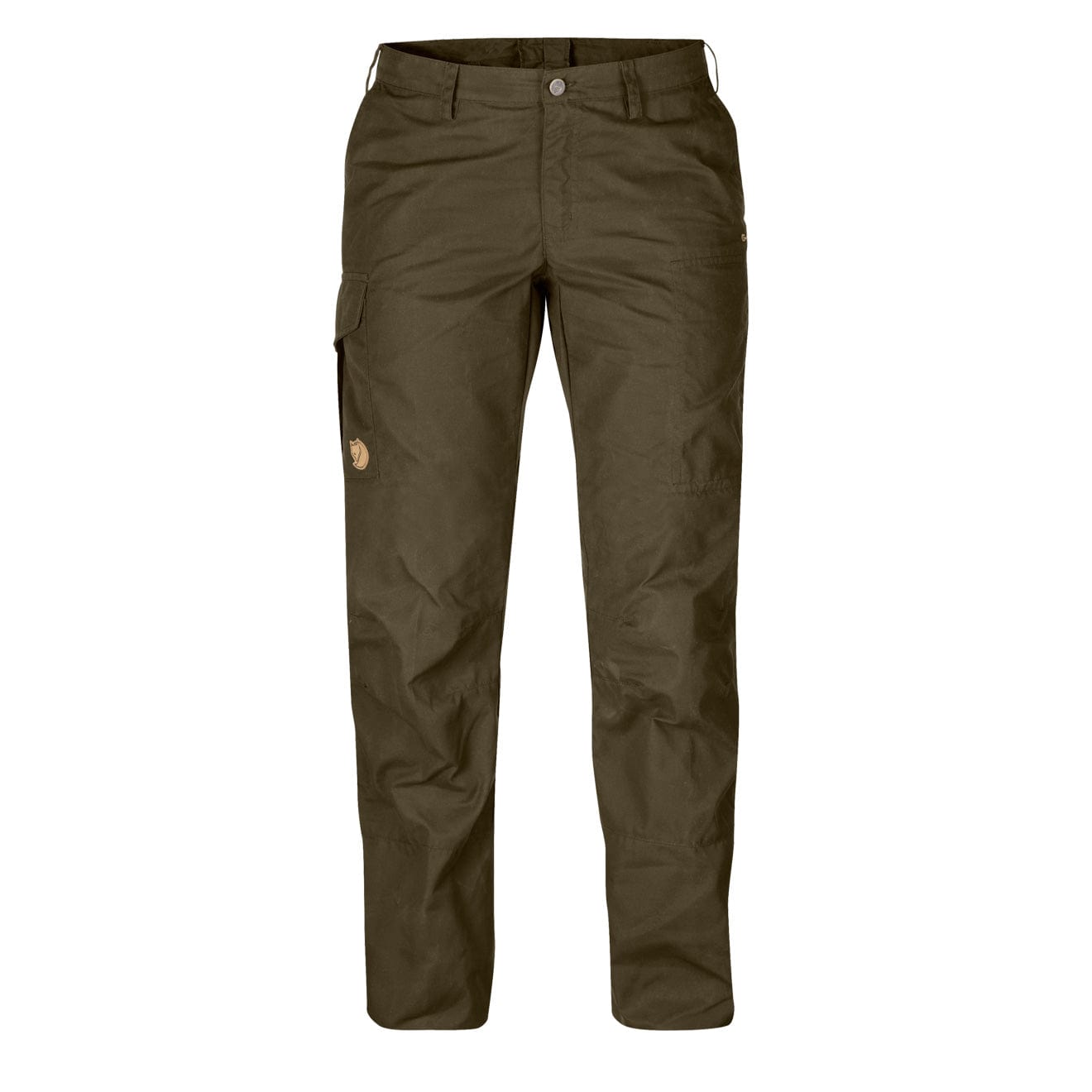 Fjallraven Womens Karla Pro Trousers Curved Dark Olive Fjallraven