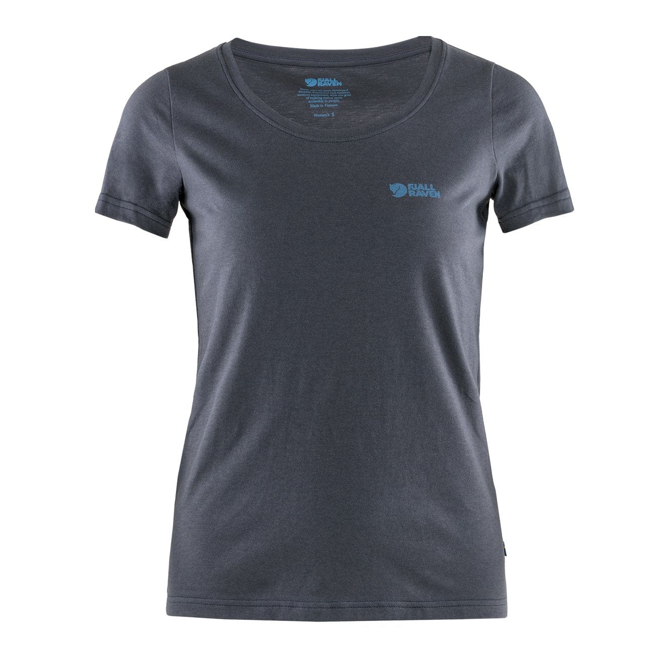 Fjallraven Womens Logo T-Shirt Navy Fjallraven