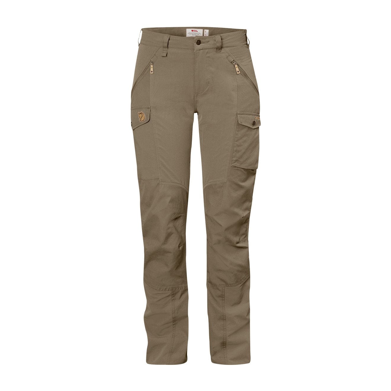 Fjallraven Womens Nikka Curved Trousers Light Olive Fjallraven