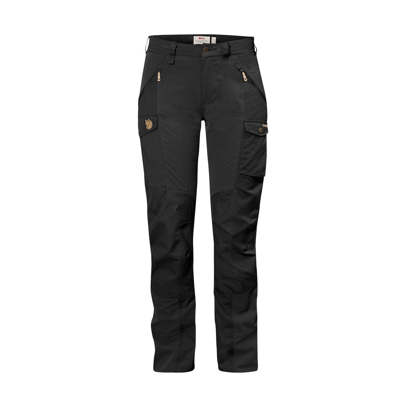 Fjallraven Womens Nikka Trousers Curved Black Fjallraven